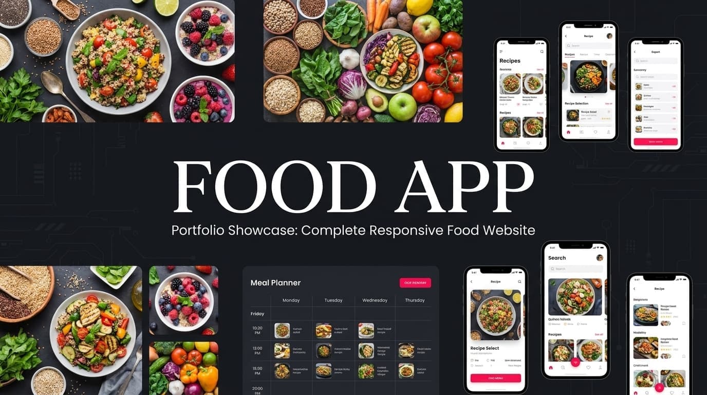 Food project preview