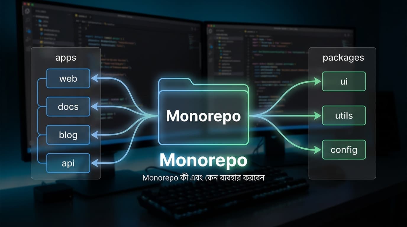 Monorepo কী এবং কেন ব্যবহার করবেন-Part-01