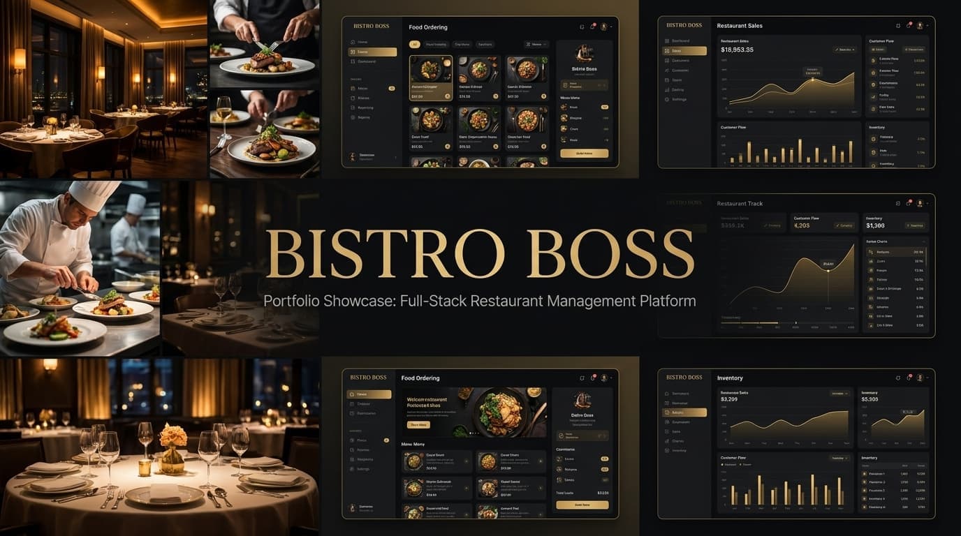 Bistro Boss Restaurant project preview