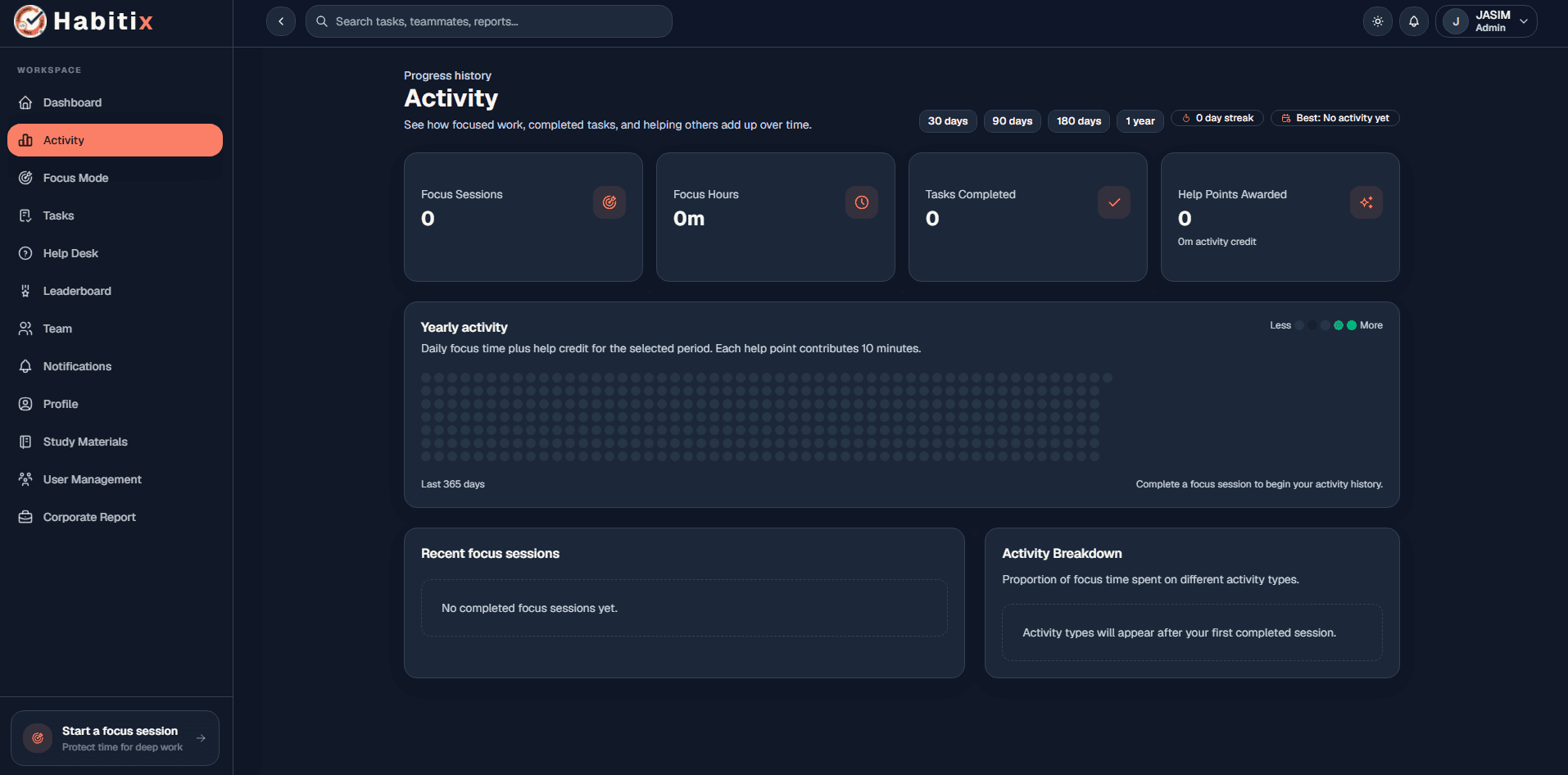 Habitix screenshot 2
